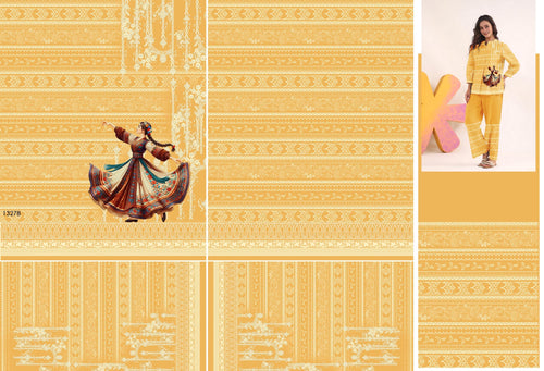 Digital Printed Unstitched Women’s Coord Set | Free Size | Premium Quality Catalog 1007