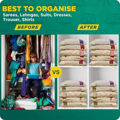 Premium Cotton Saree Covers with Zip